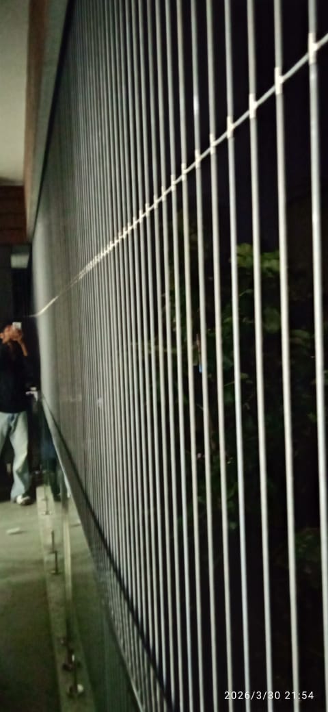 Invisible grills for windows and balconies